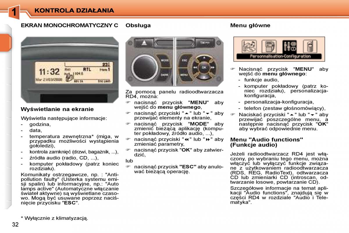 manual  Peugeot 207 instrukcja / page 29