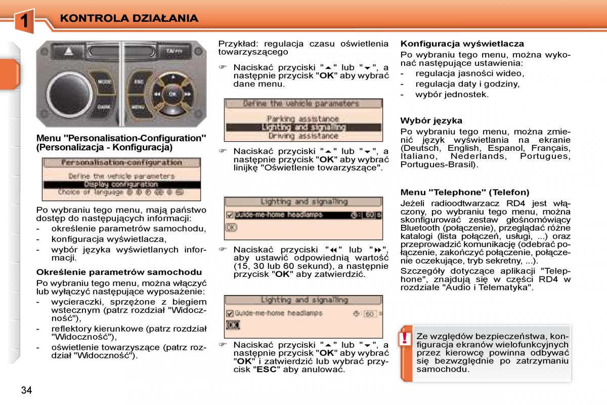 manual  Peugeot 207 instrukcja / page 31