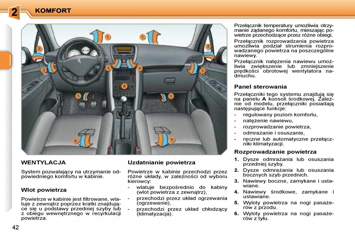 manual  Peugeot 207 instrukcja / page 40