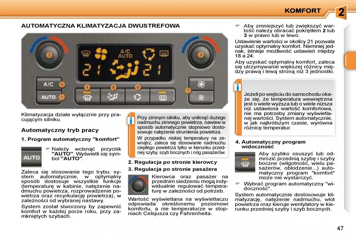 manual  Peugeot 207 instrukcja / page 48