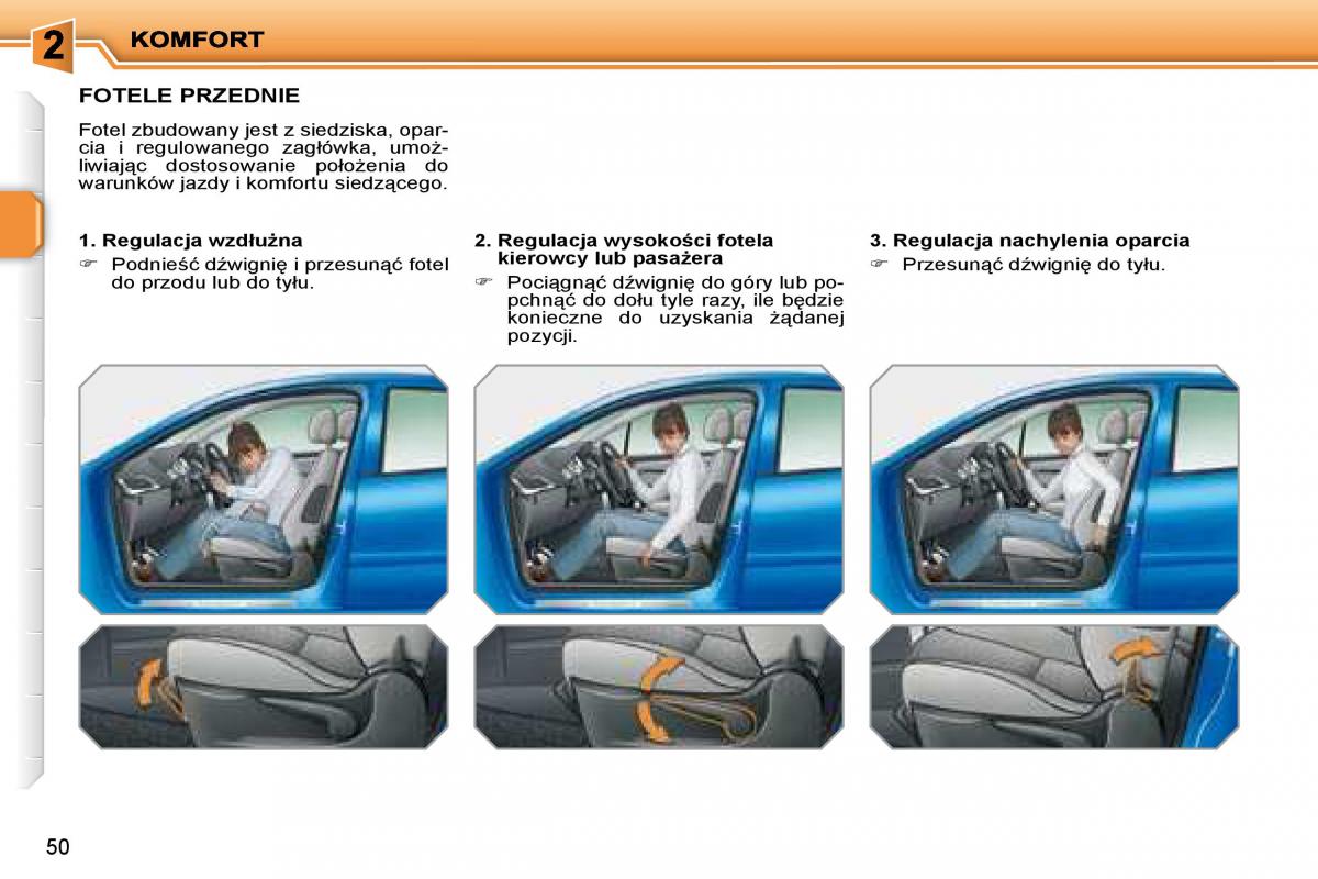 Peugeot 207 instrukcja obslugi / page 51