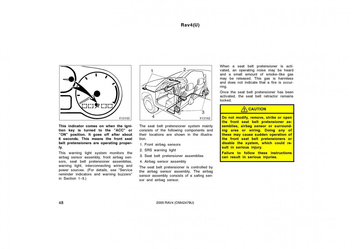 Toyota Rav4 II 2 owners manual / page 56