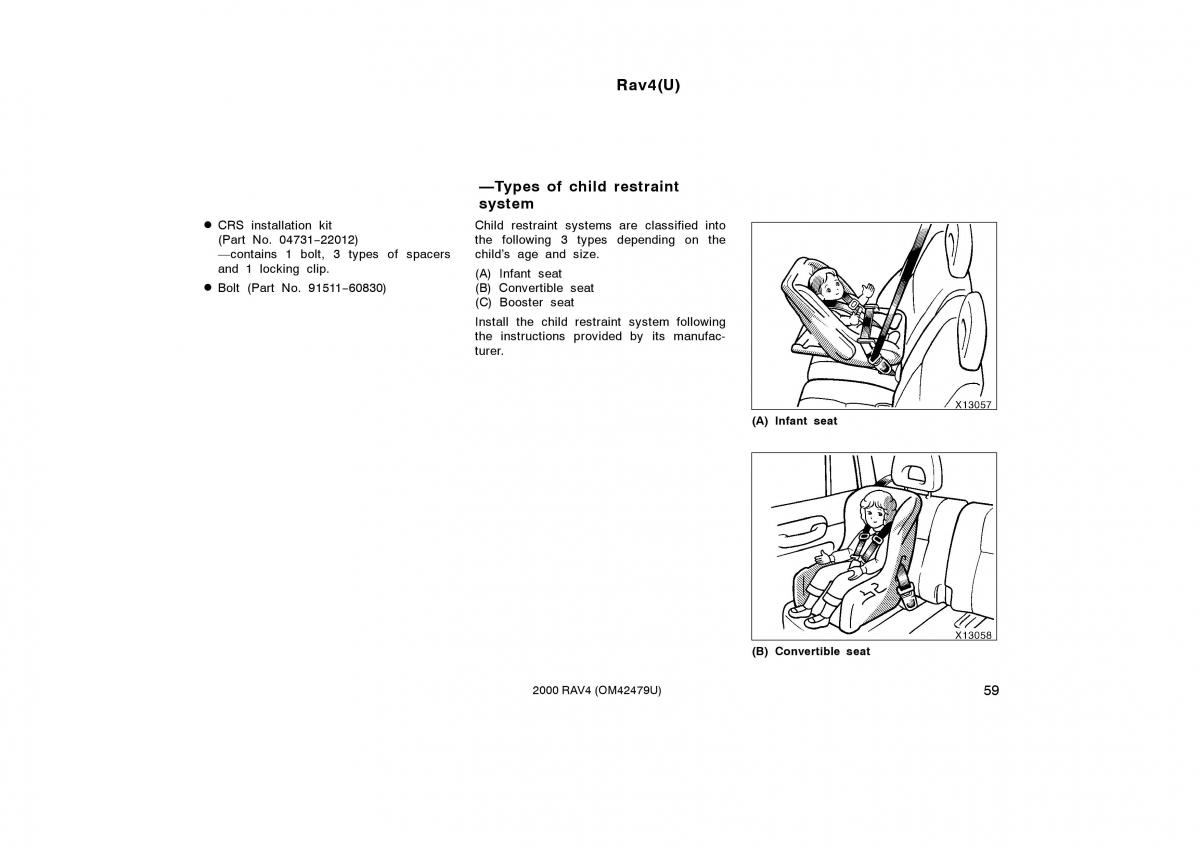 Toyota Rav4 II 2 owners manual / page 67