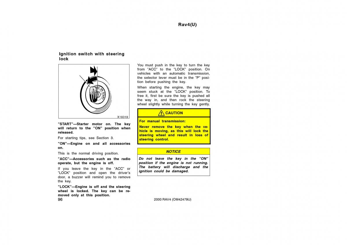 Toyota Rav4 II 2 owners manual / page 104