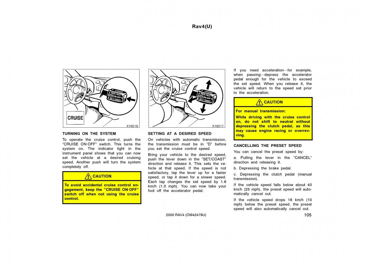 Toyota Rav4 II 2 owners manual / page 113