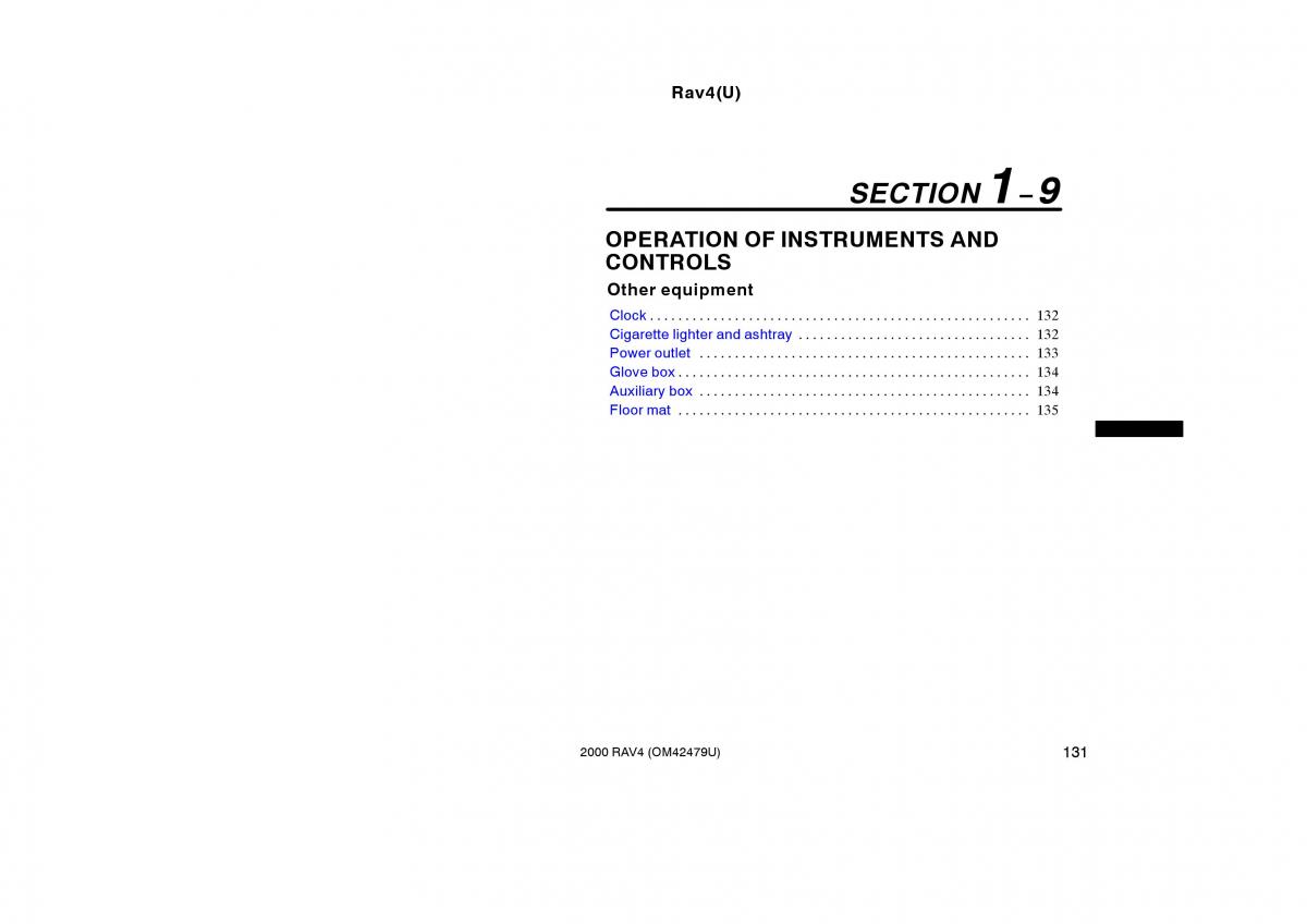 Toyota Rav4 II 2 owners manual / page 139