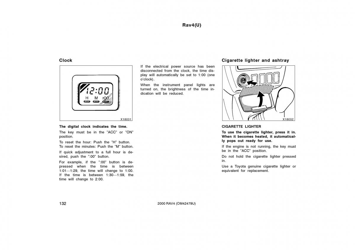 Toyota Rav4 II 2 owners manual / page 140