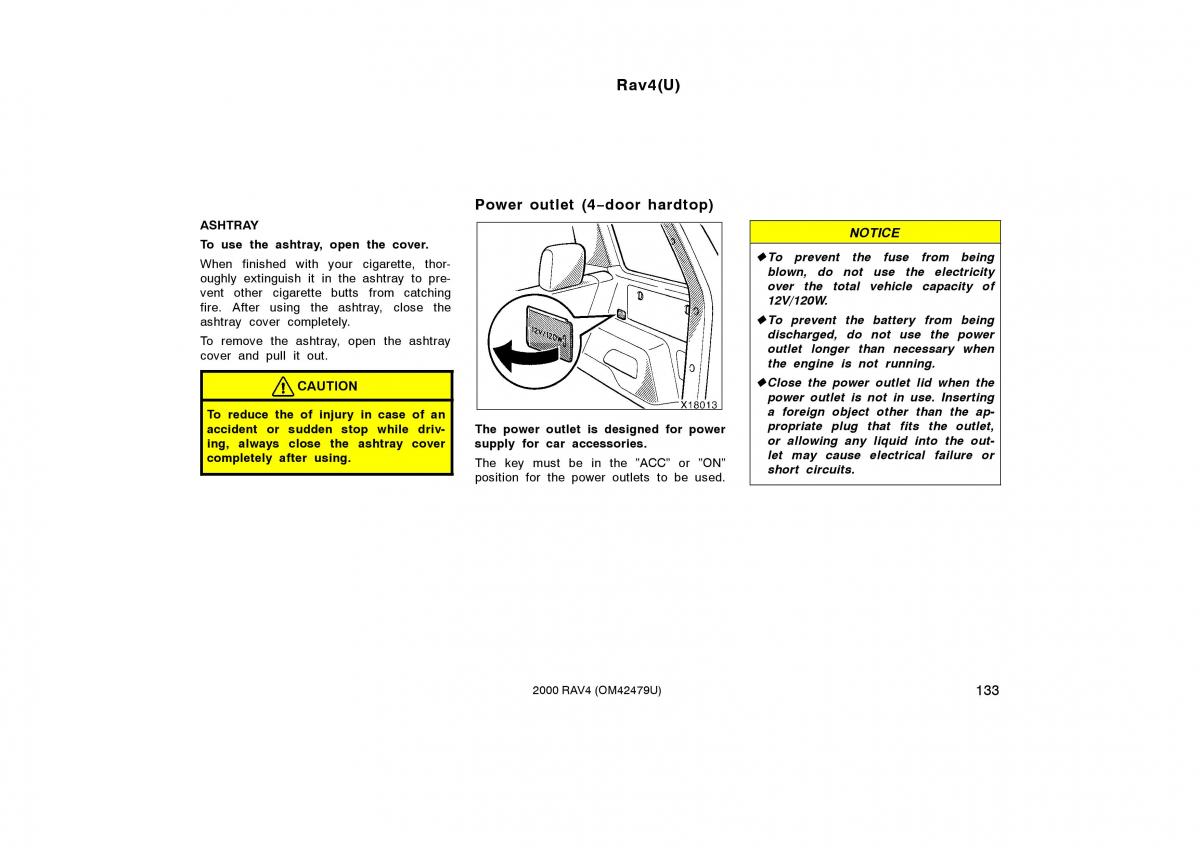 Toyota Rav4 II 2 owners manual / page 141