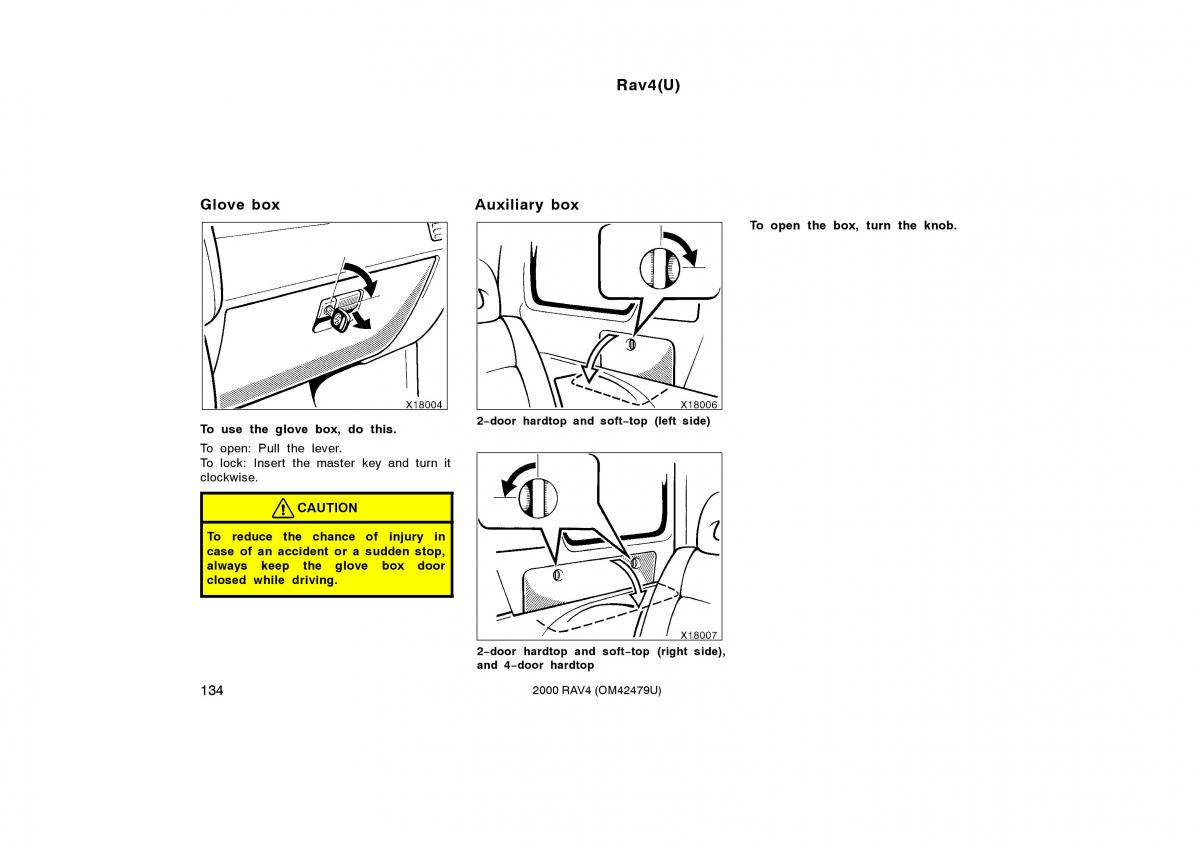 Toyota Rav4 II 2 owners manual / page 142