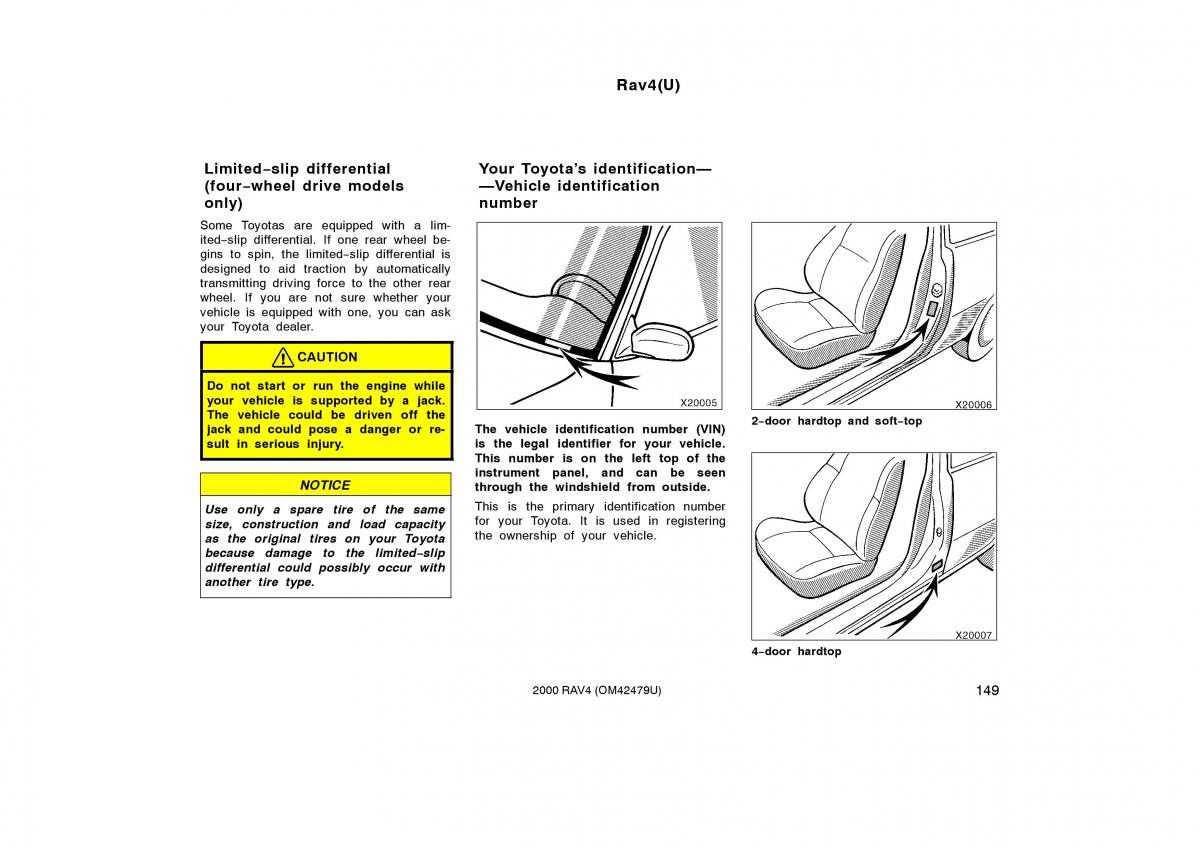 Toyota Rav4 II 2 owners manual / page 157