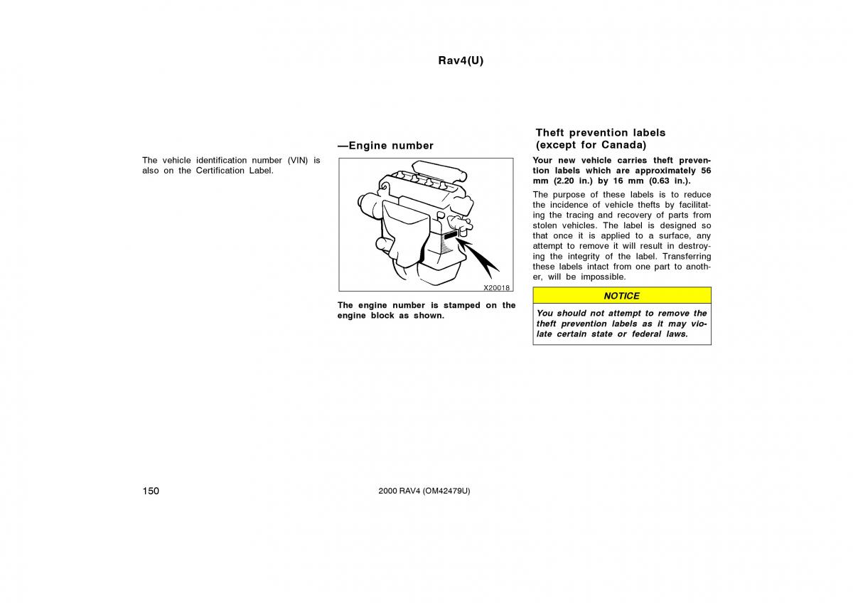 Toyota Rav4 II 2 owners manual / page 158