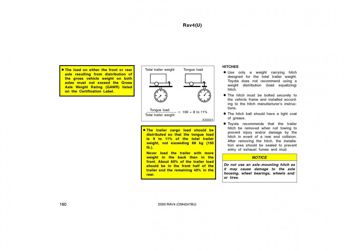 Toyota Rav4 II 2 owners manual / page 168