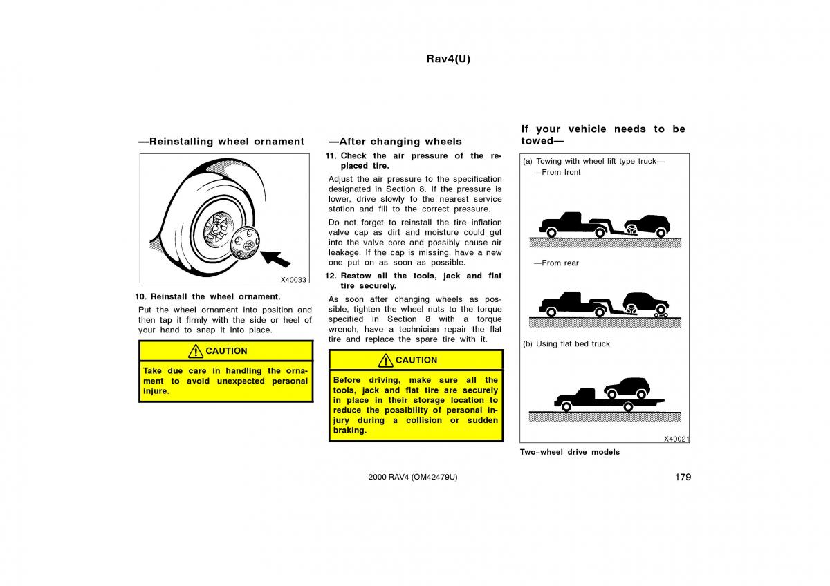 Toyota Rav4 II 2 owners manual / page 187