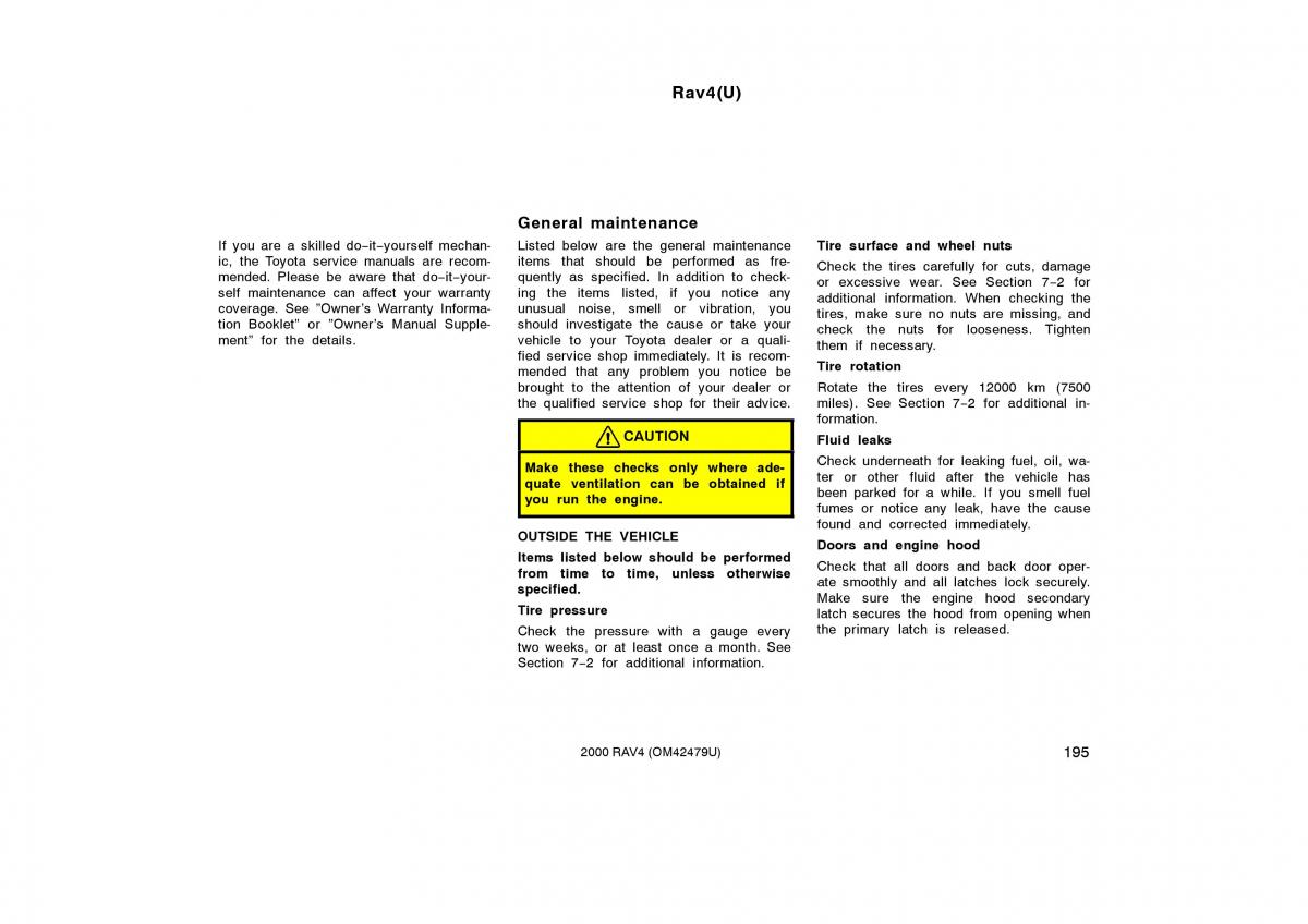 Toyota Rav4 II 2 owners manual / page 203