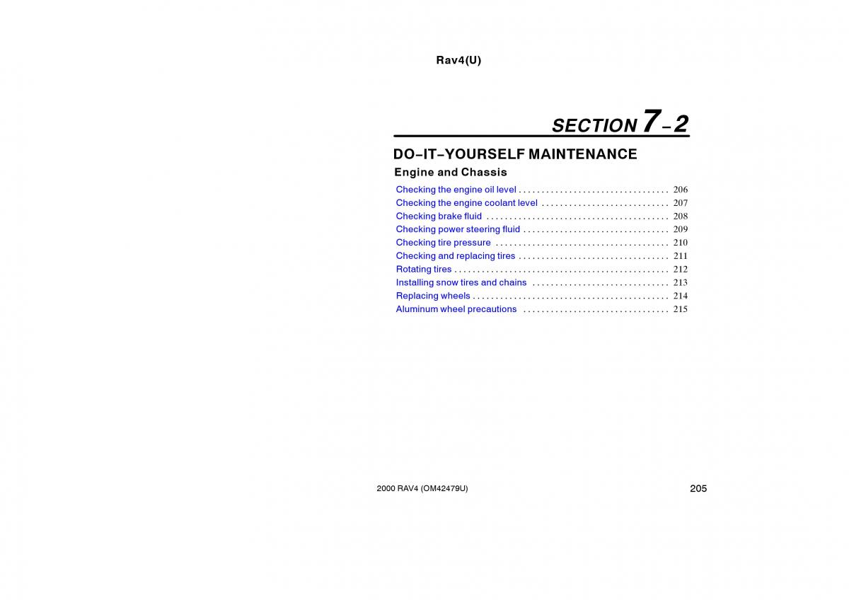 Toyota Rav4 II 2 owners manual / page 213