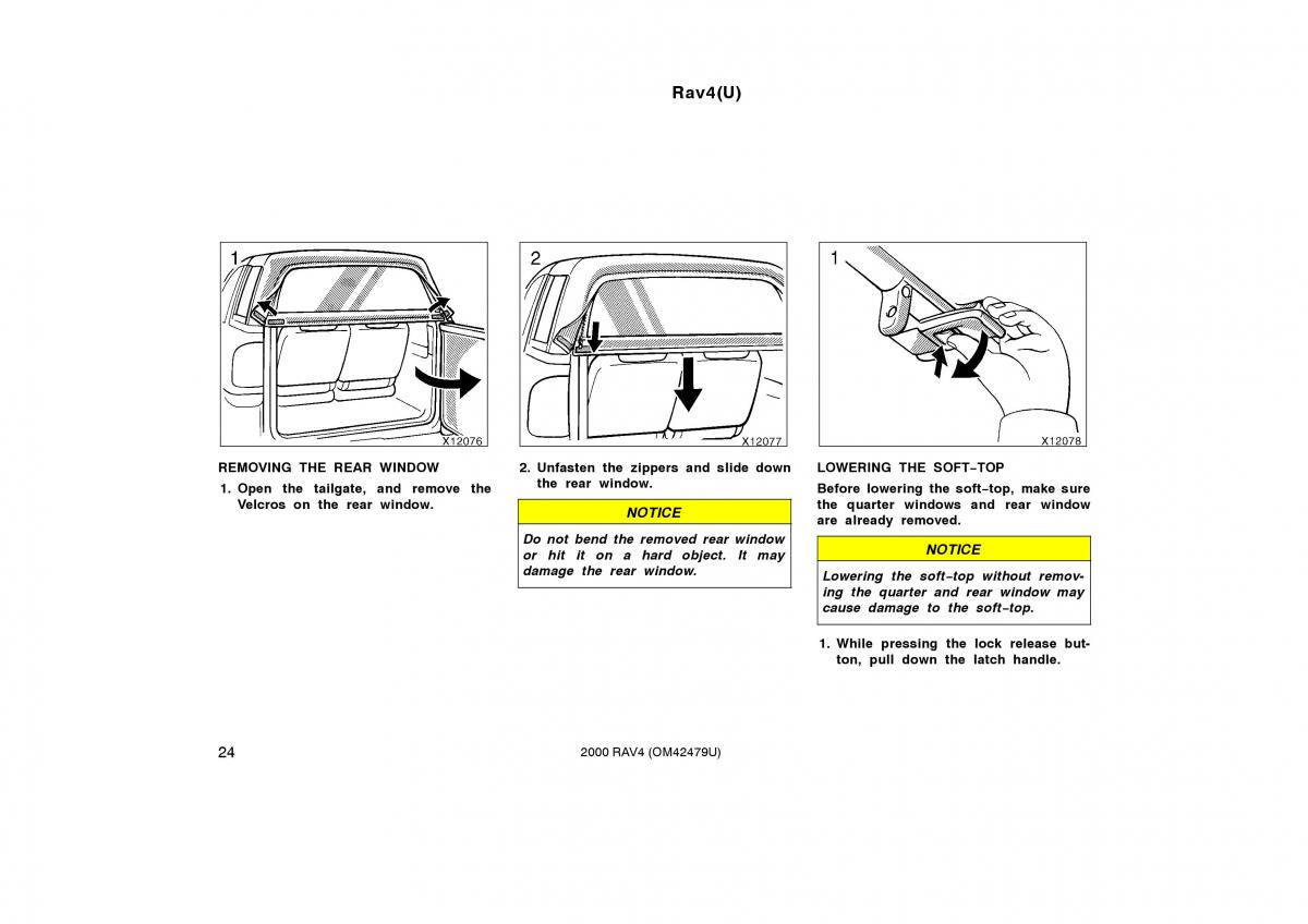 Toyota Rav4 II 2 owners manual / page 32