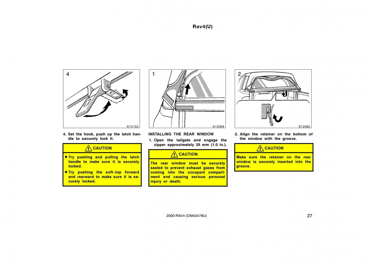 Toyota Rav4 II 2 owners manual / page 35