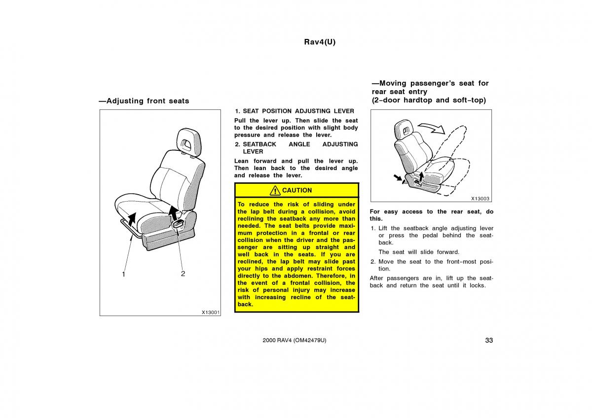 Toyota Rav4 II 2 owners manual / page 41