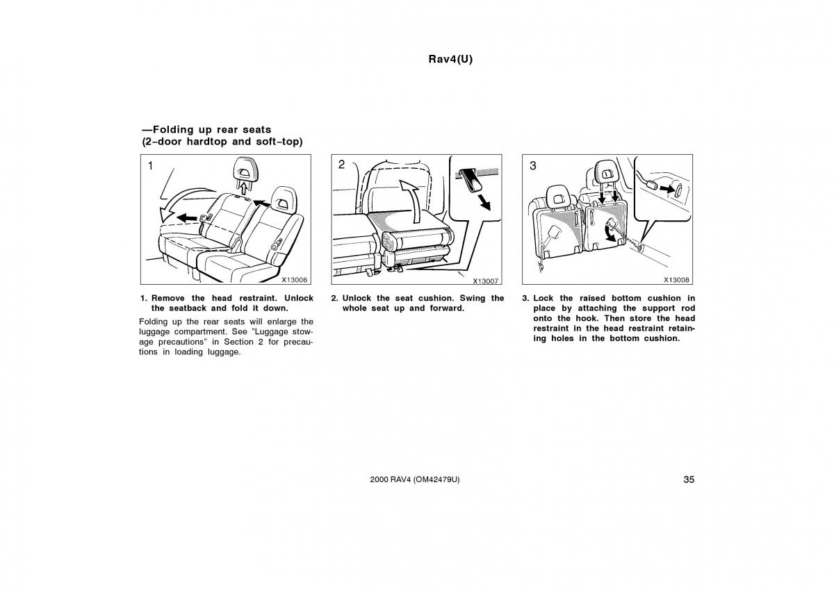 Toyota Rav4 II 2 owners manual / page 43