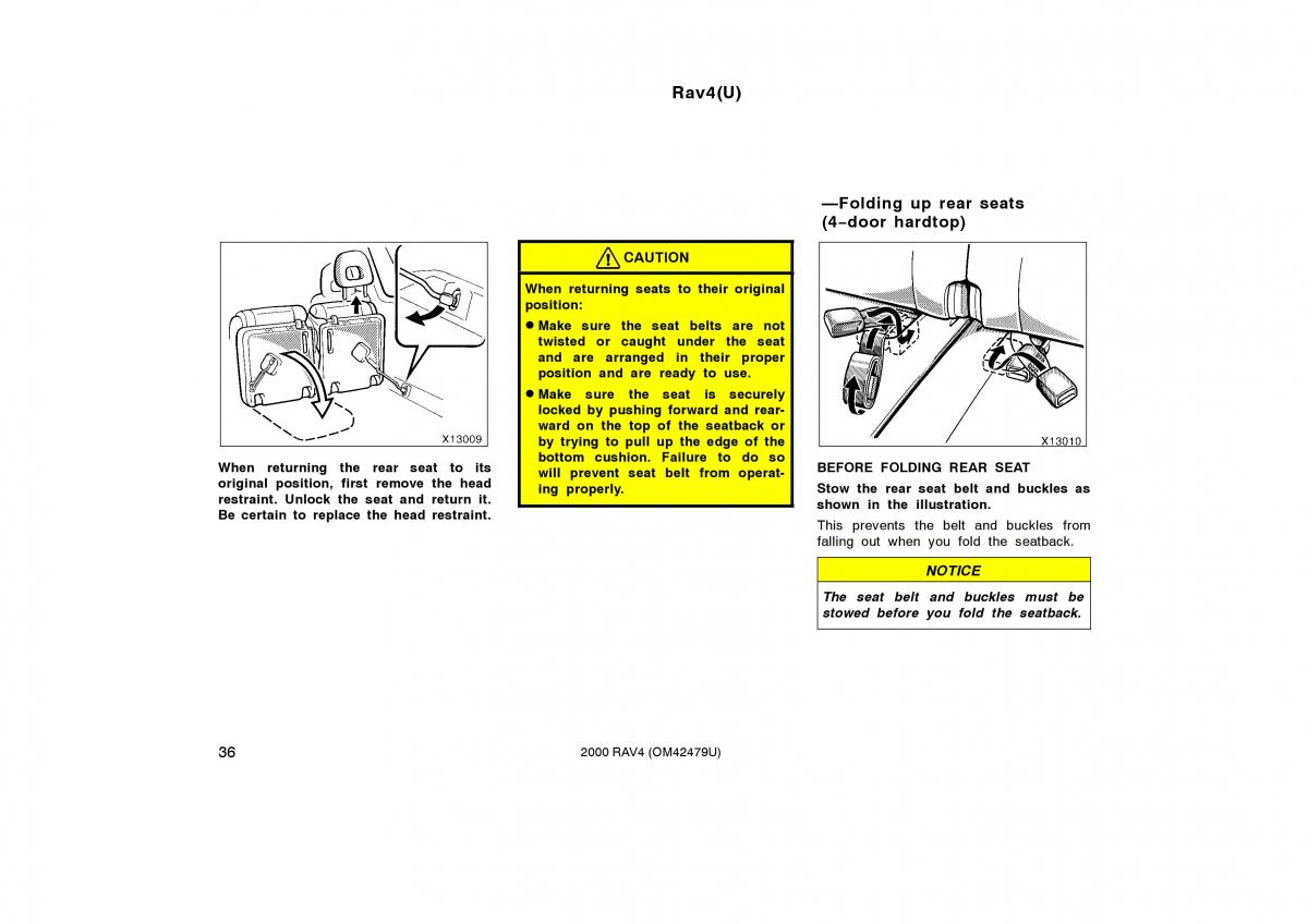 Toyota Rav4 II 2 owners manual / page 44