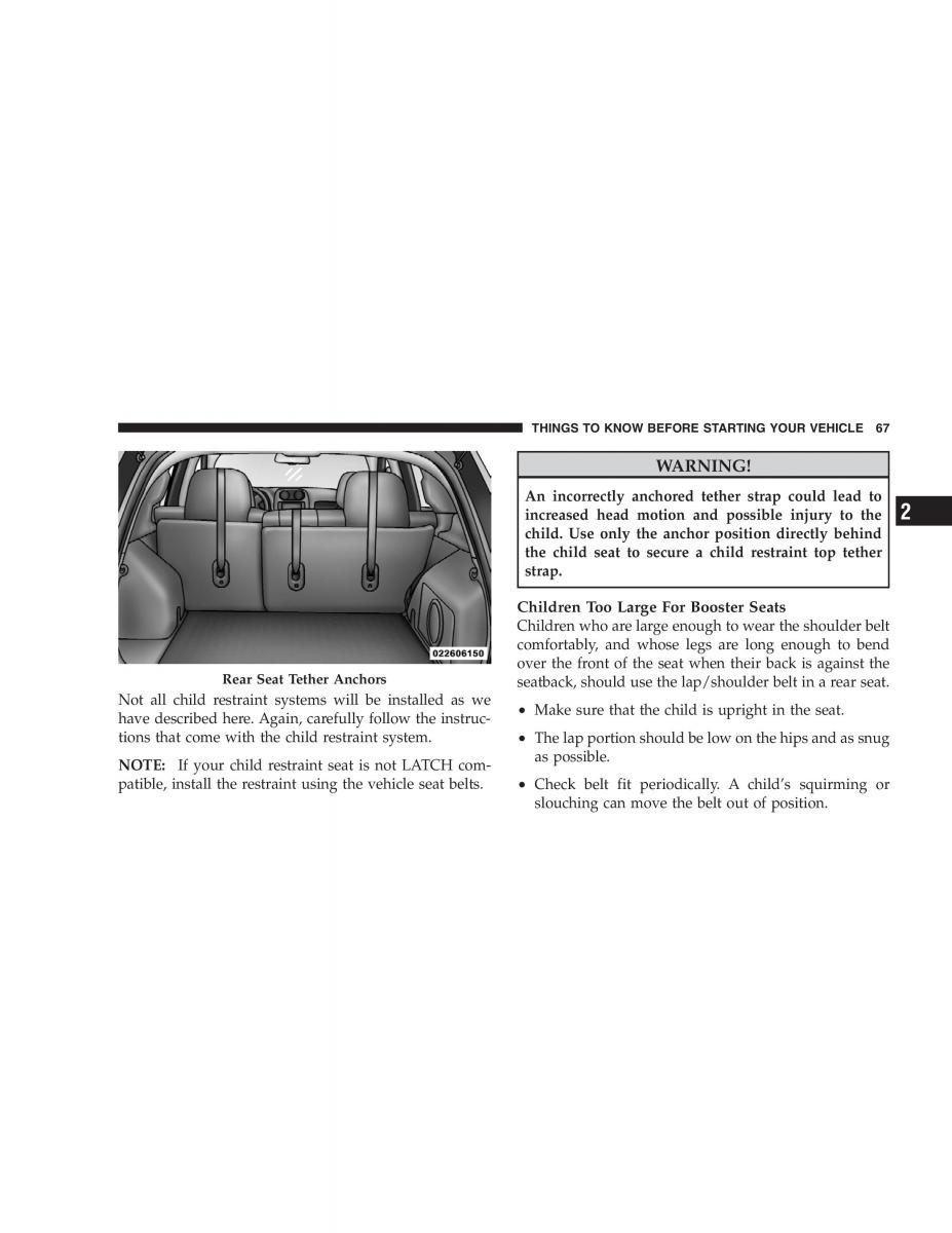 manual  Jeep Patriot owners manual / page 69