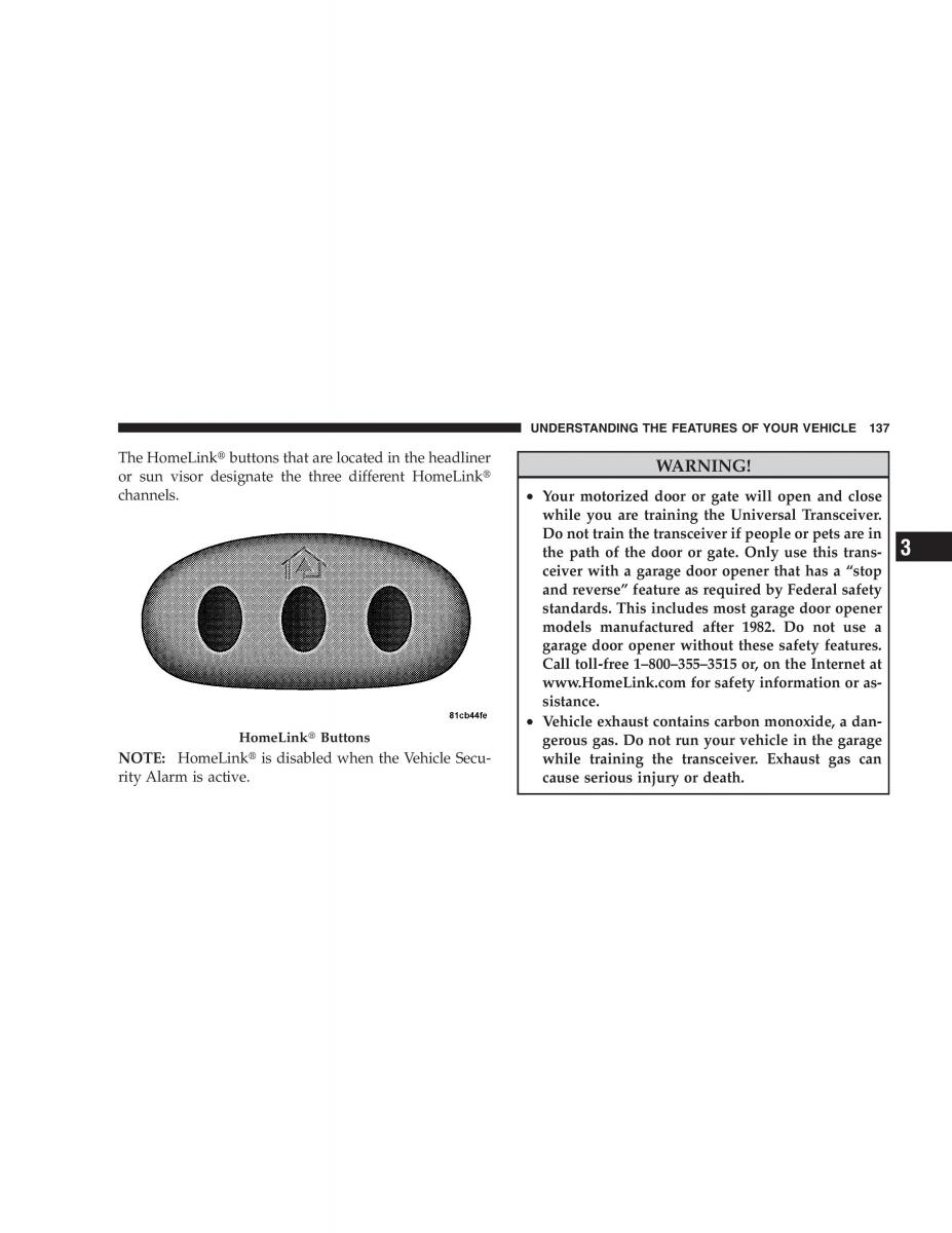 manual  Jeep Patriot owners manual / page 139