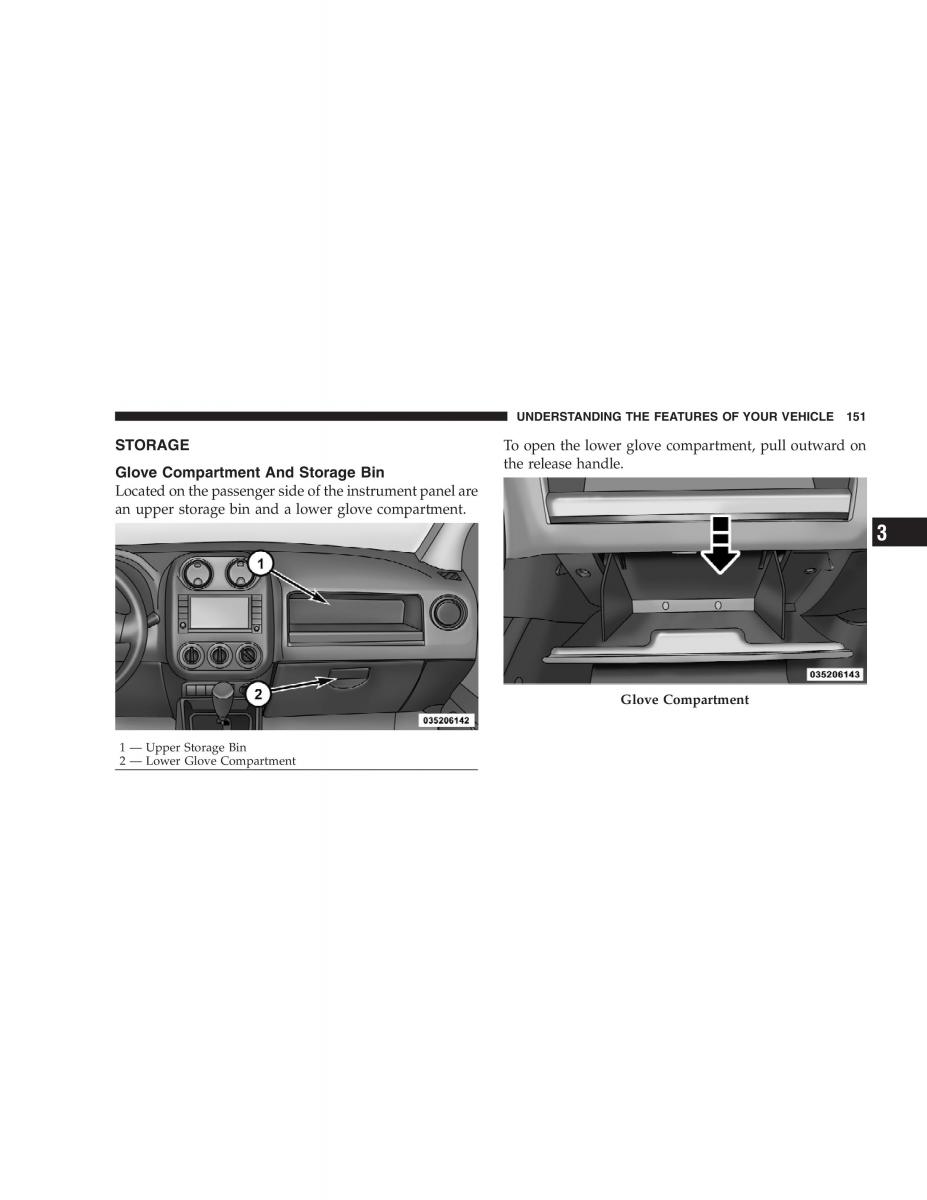 manual  Jeep Patriot owners manual / page 153