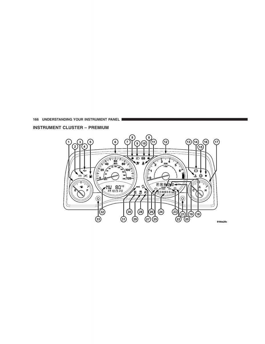 manual  Jeep Patriot owners manual / page 168