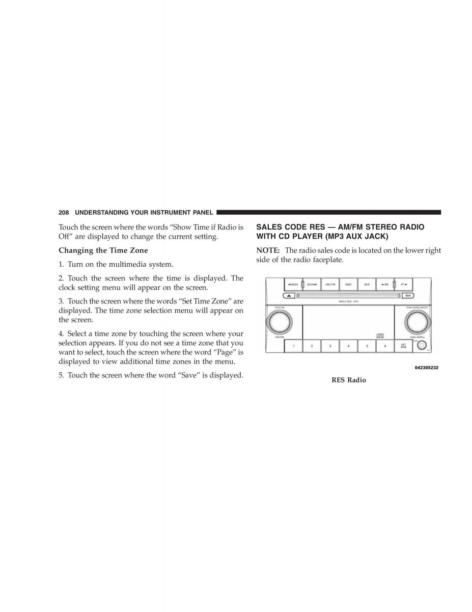 manual  Jeep Patriot owners manual / page 210