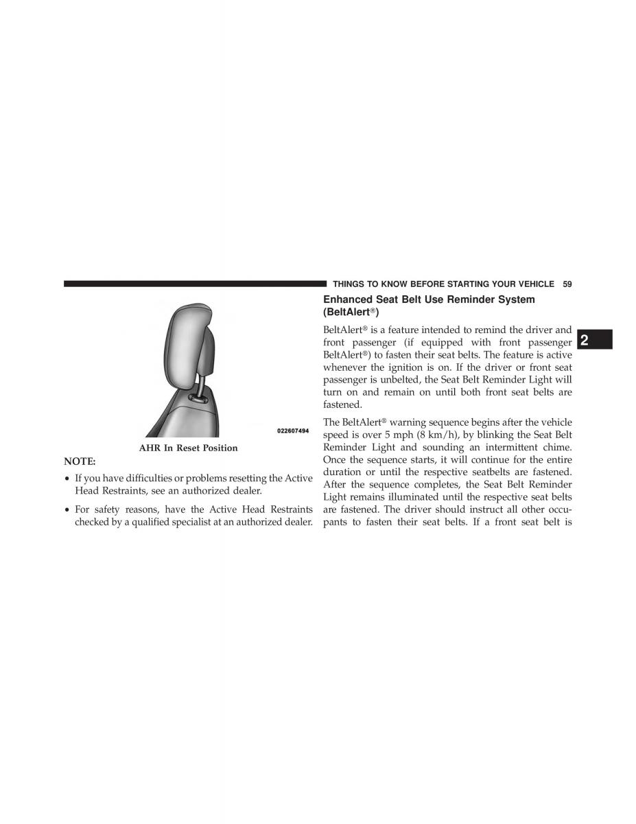 Jeep Patriot owners manual / page 61