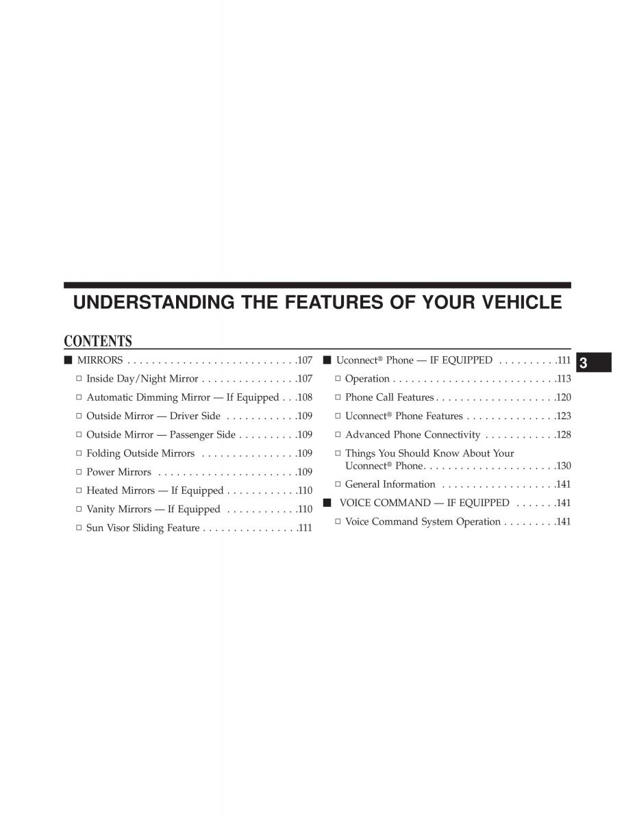 Jeep Patriot owners manual / page 105