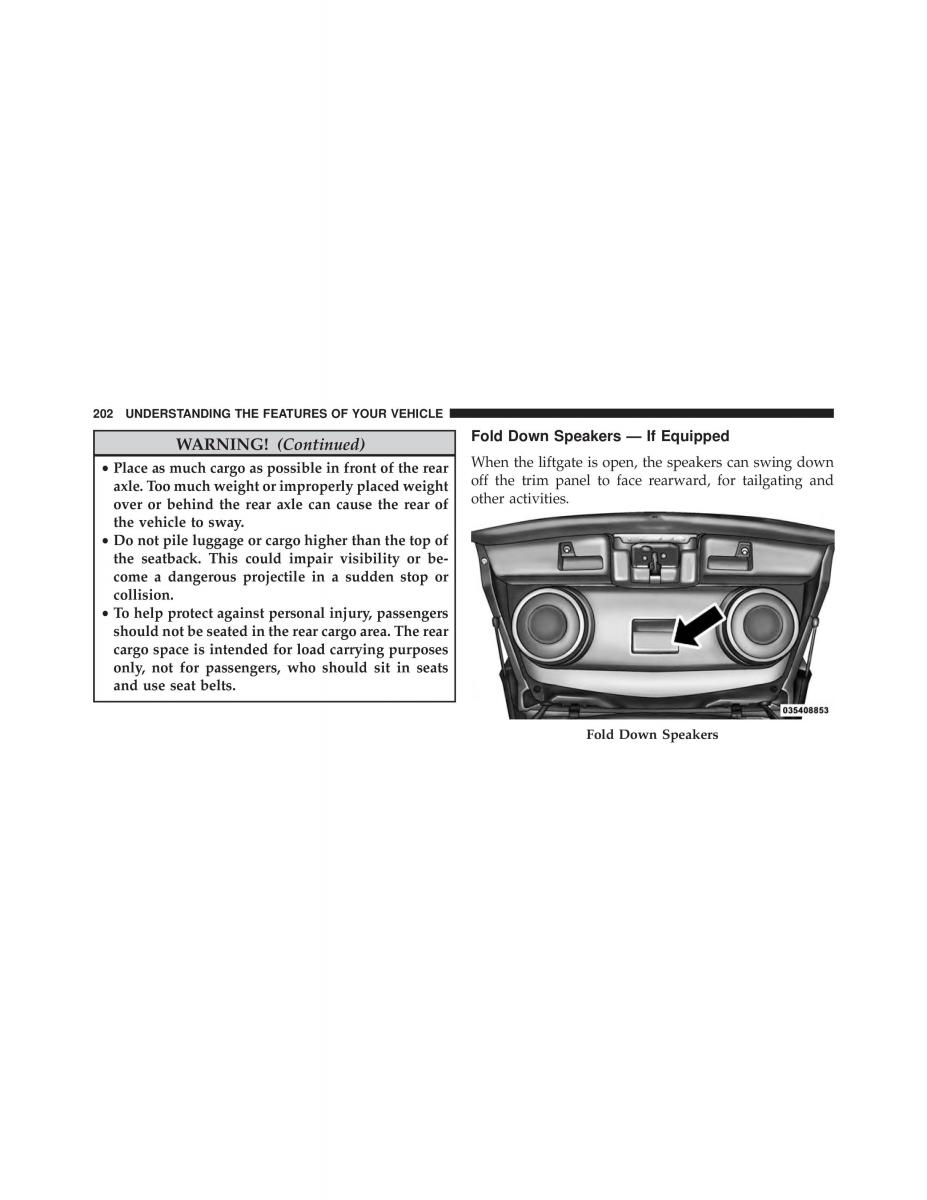 Jeep Patriot owners manual / page 204