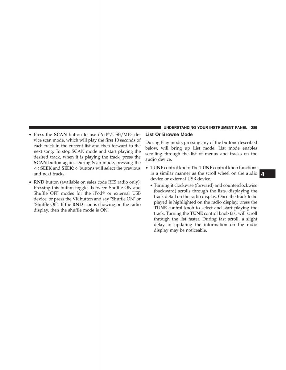 Jeep Patriot owners manual / page 291