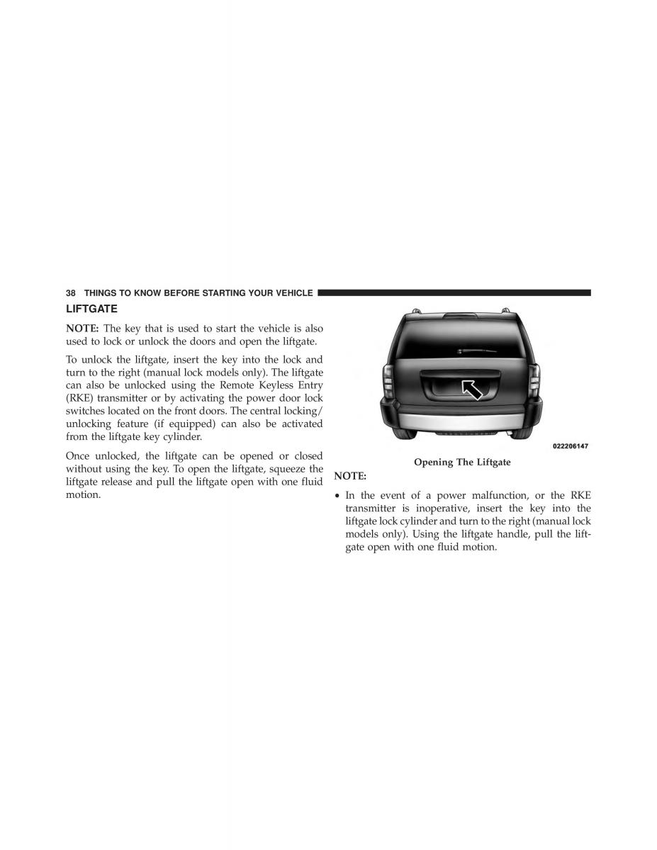 Jeep Patriot owners manual / page 40