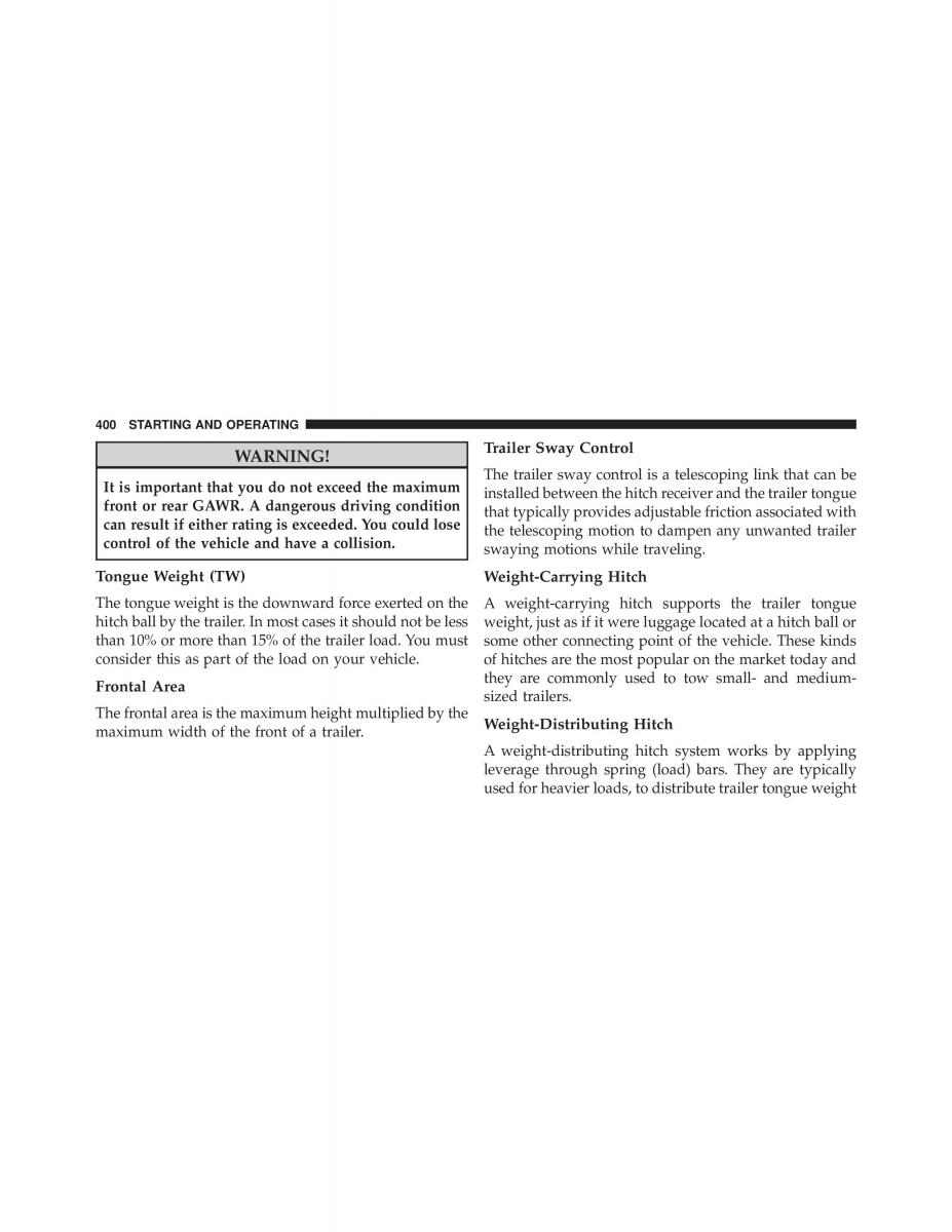 Jeep Patriot owners manual / page 402