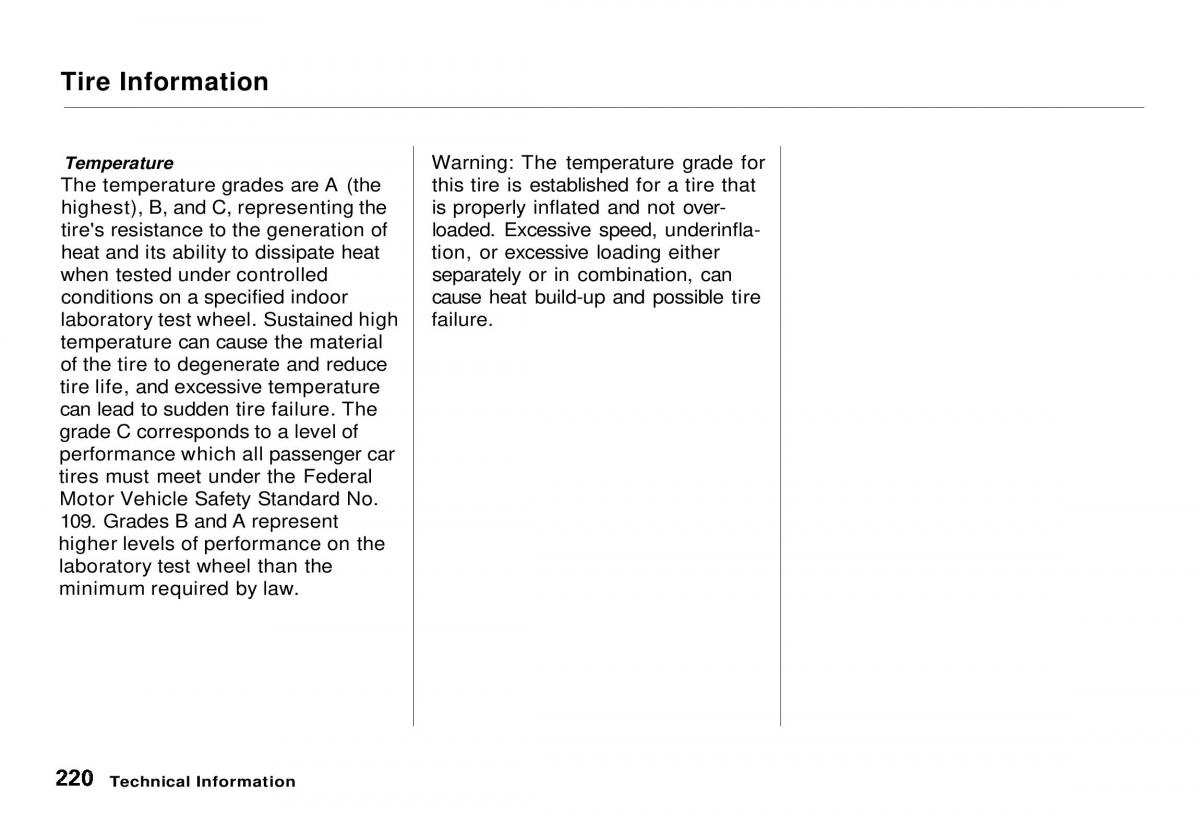 Honda CR V owners manual / page 219