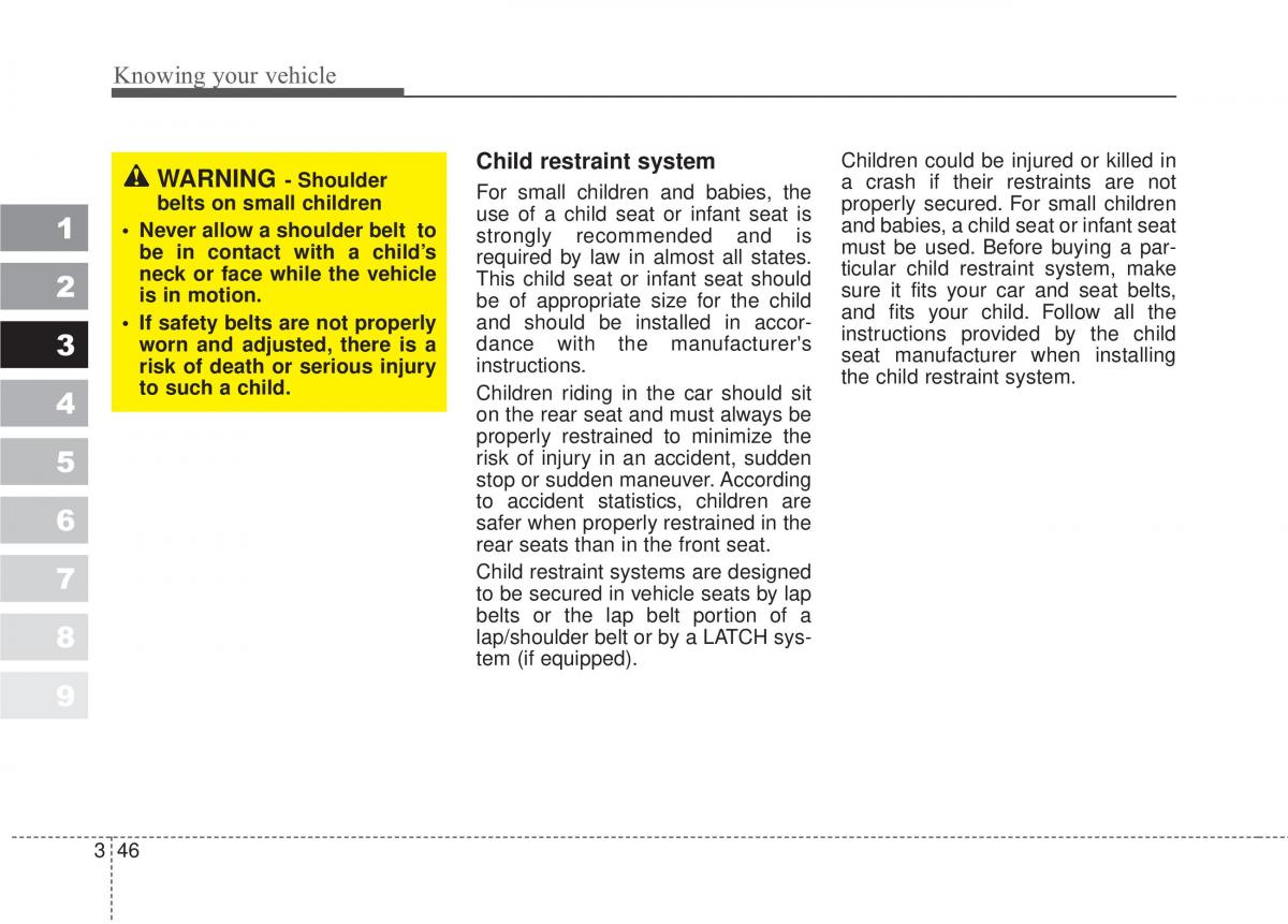 Kia Sportage II 2 owners manual / page 55