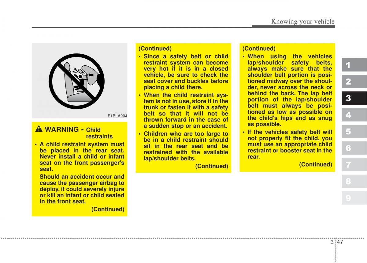 Kia Sportage II 2 owners manual / page 56