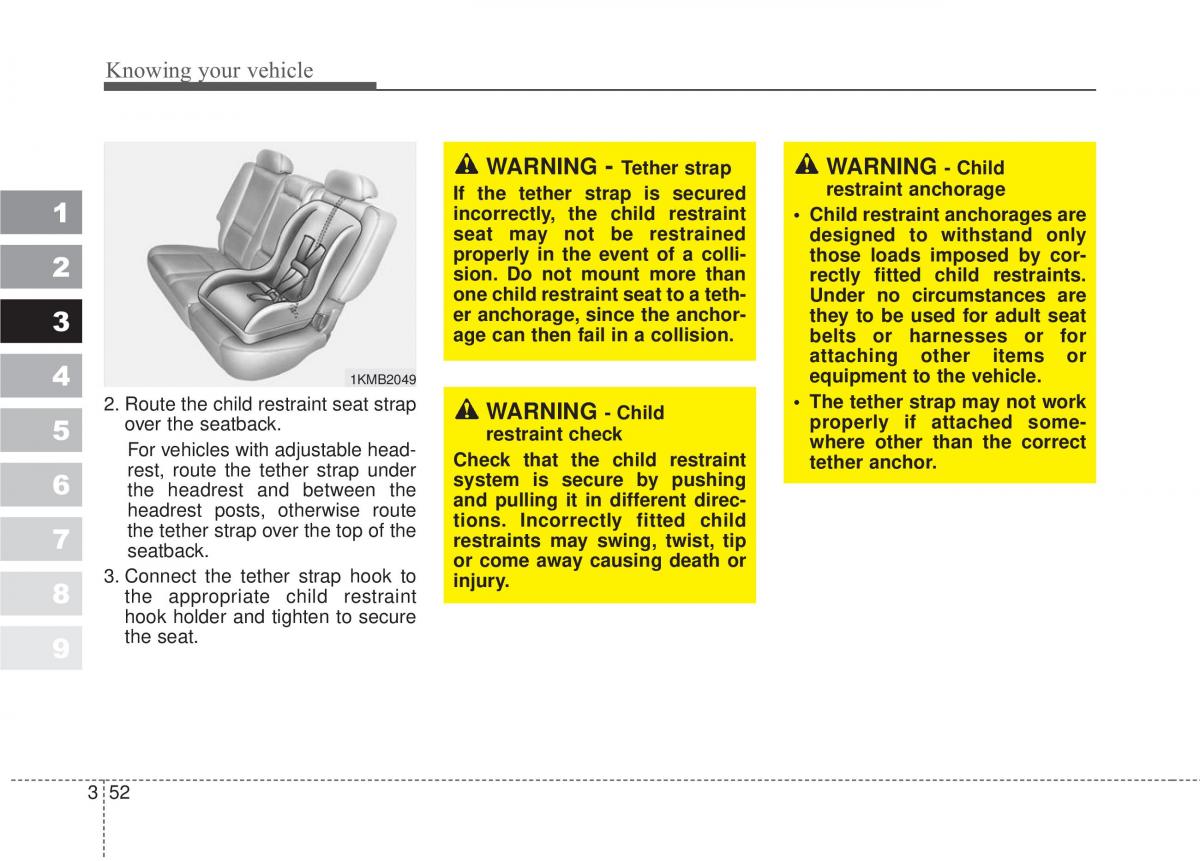 Kia Sportage II 2 owners manual / page 61