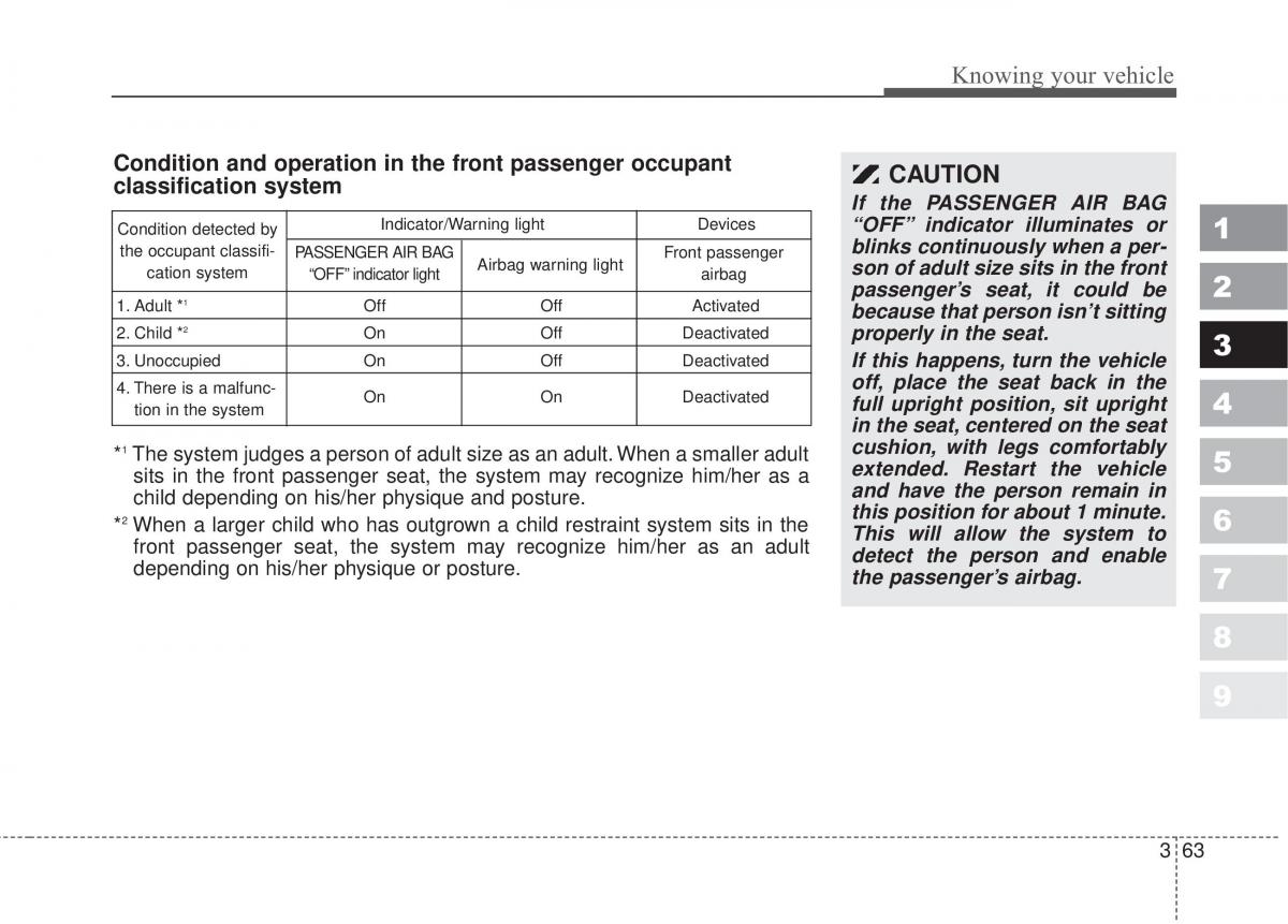 Kia Sportage II 2 owners manual / page 72