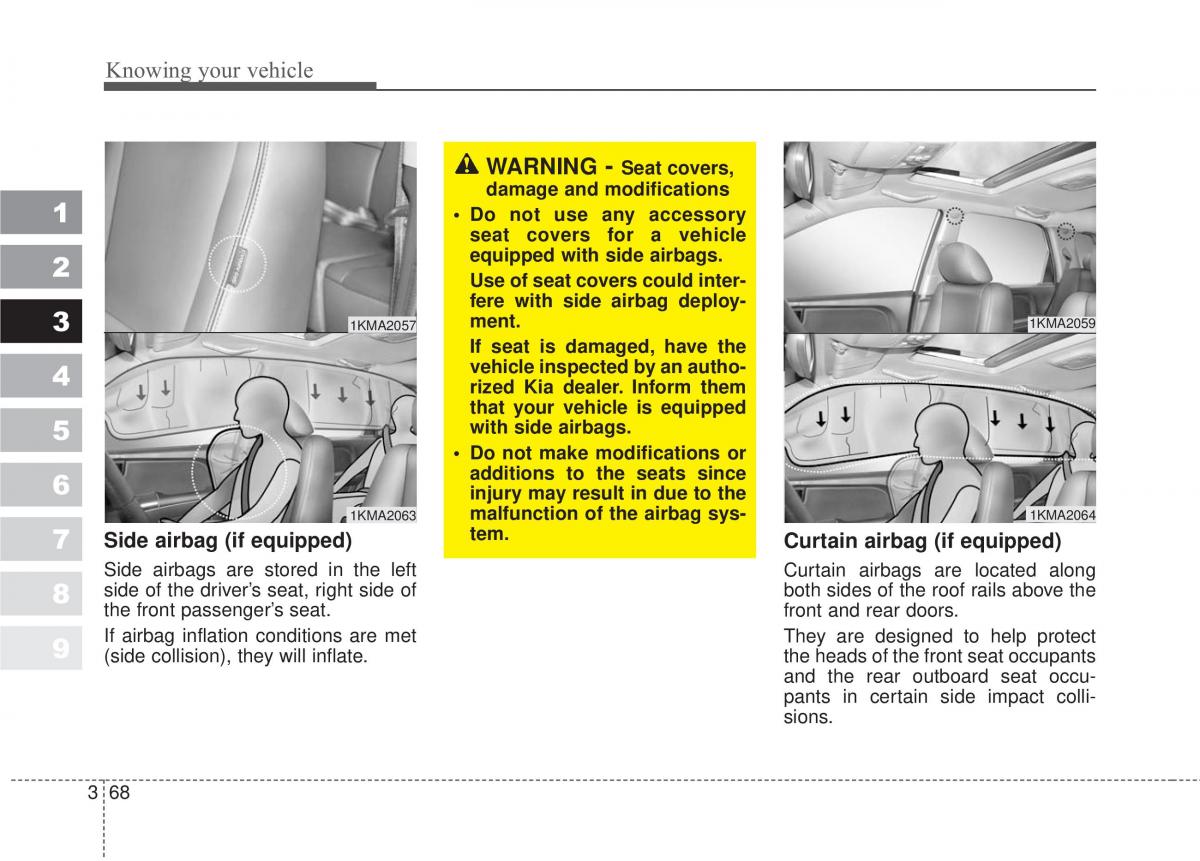 Kia Sportage II 2 owners manual / page 77