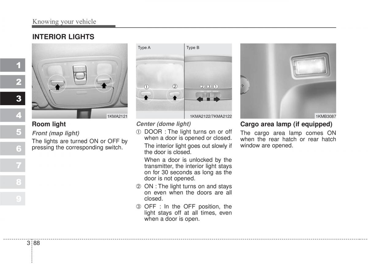 Kia Sportage II 2 owners manual / page 97