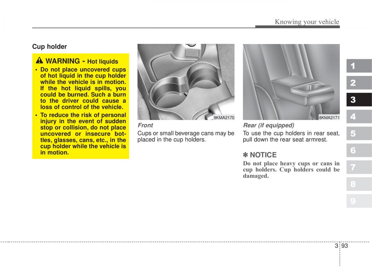 Kia Sportage II 2 owners manual / page 102