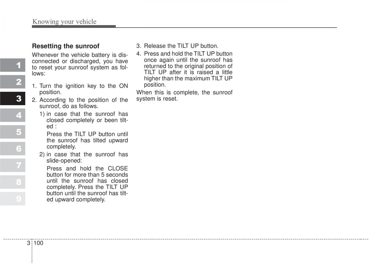 Kia Sportage II 2 owners manual / page 109