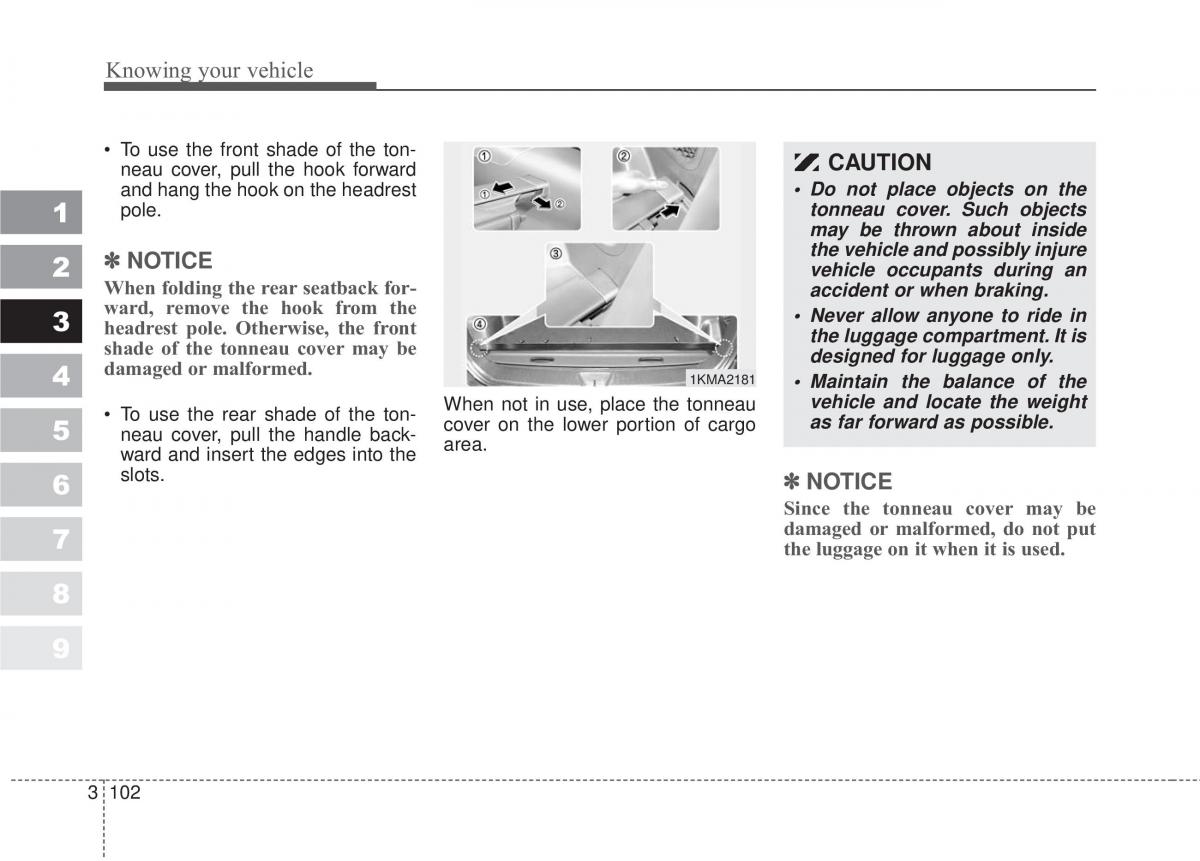 Kia Sportage II 2 owners manual / page 111