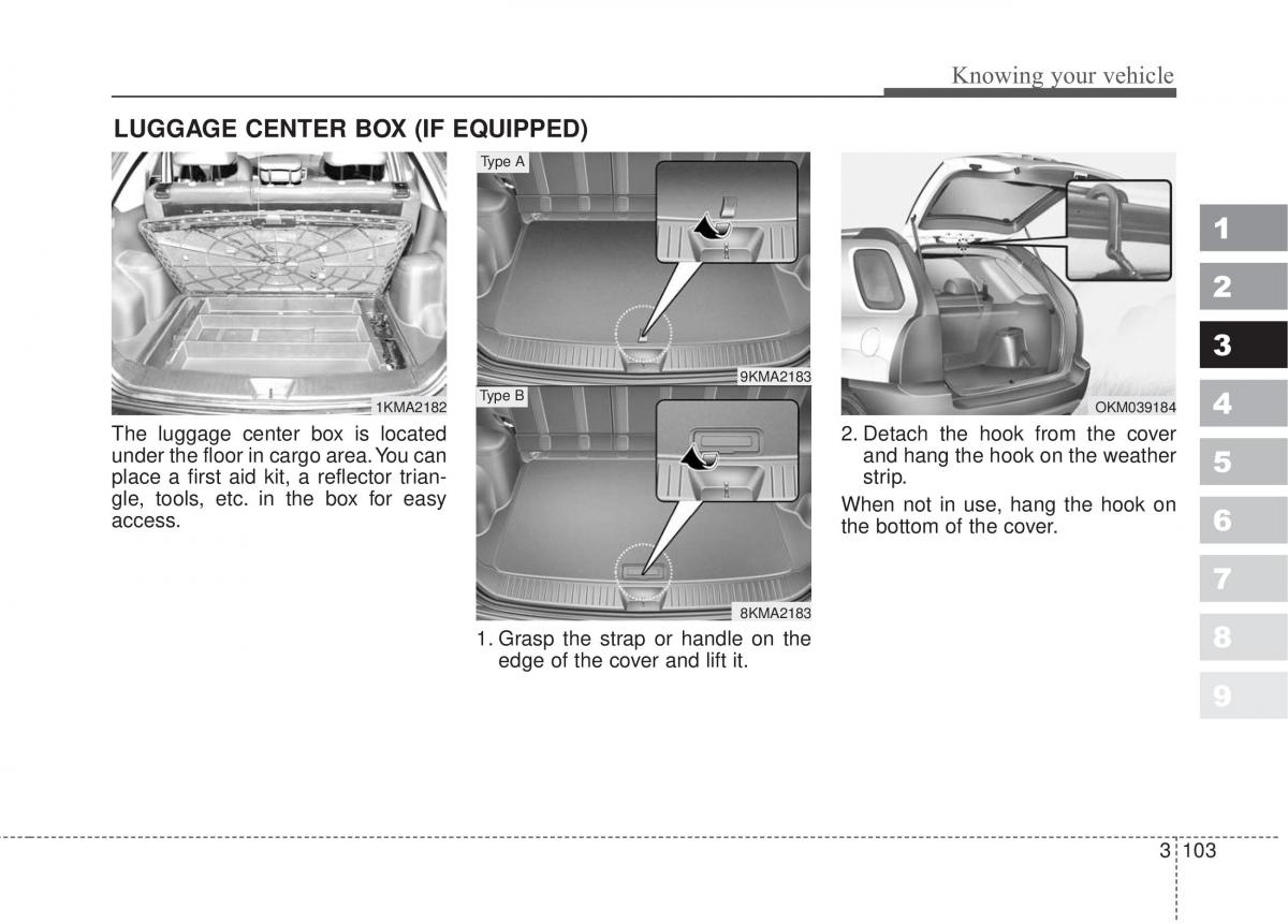 Kia Sportage II 2 owners manual / page 112