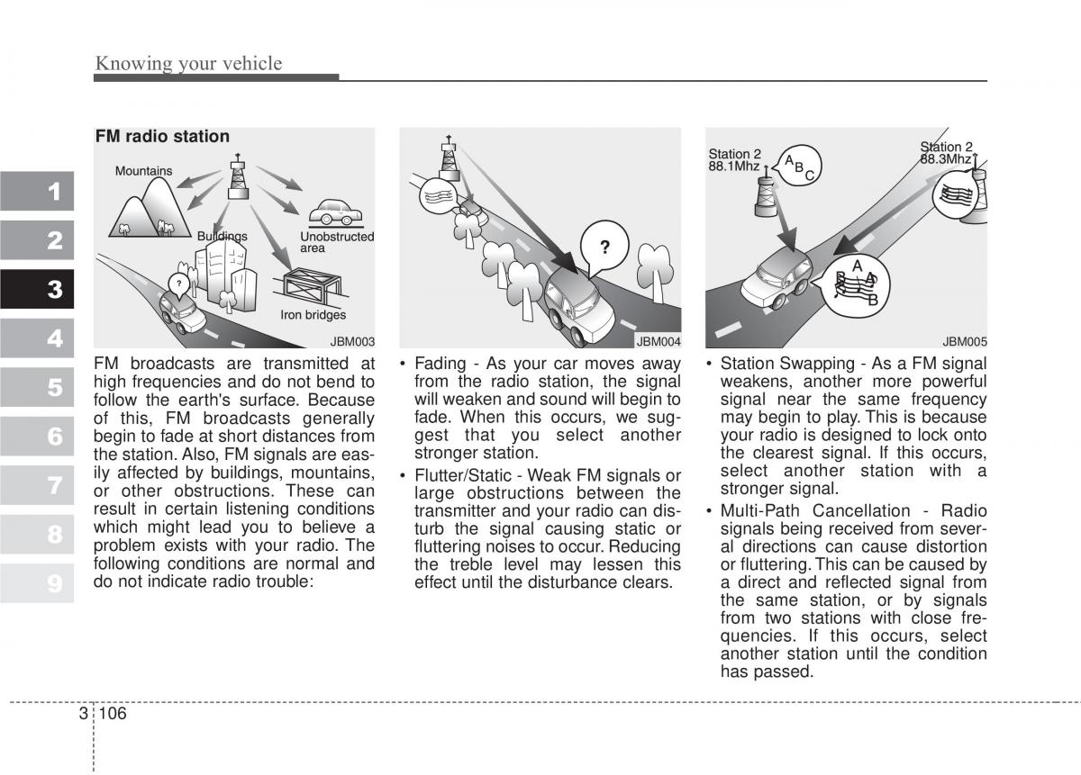 Kia Sportage II 2 owners manual / page 115