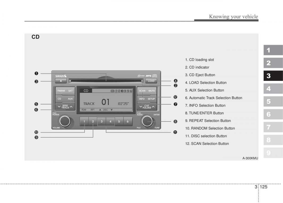 Kia Sportage II 2 owners manual / page 134