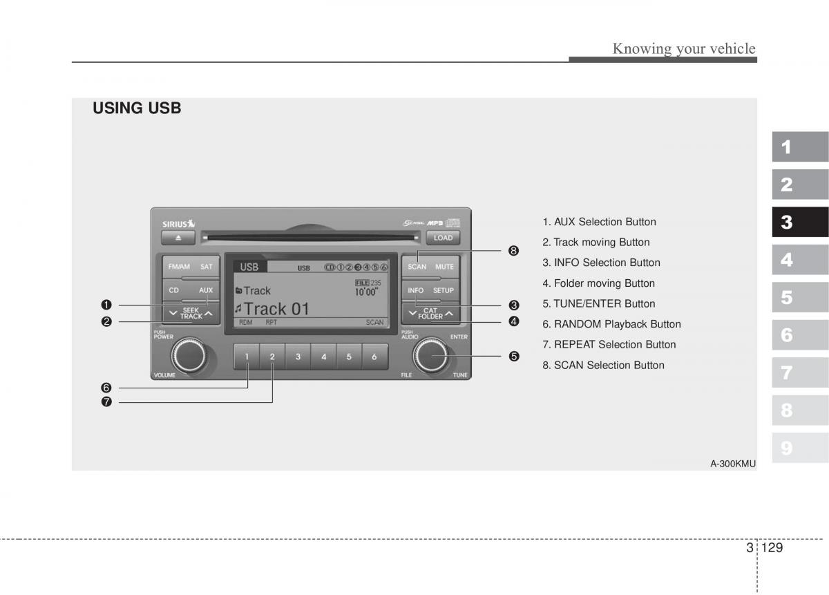 Kia Sportage II 2 owners manual / page 138