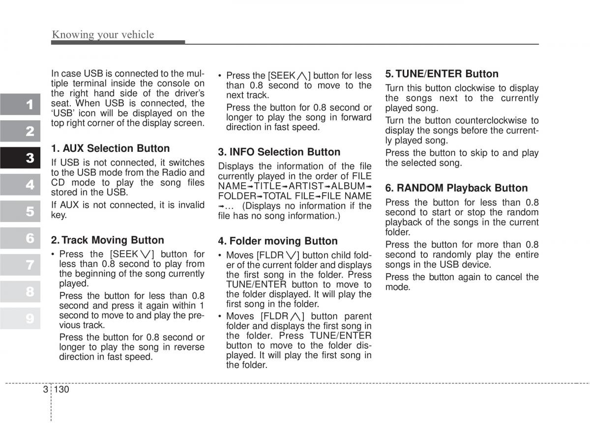 Kia Sportage II 2 owners manual / page 139